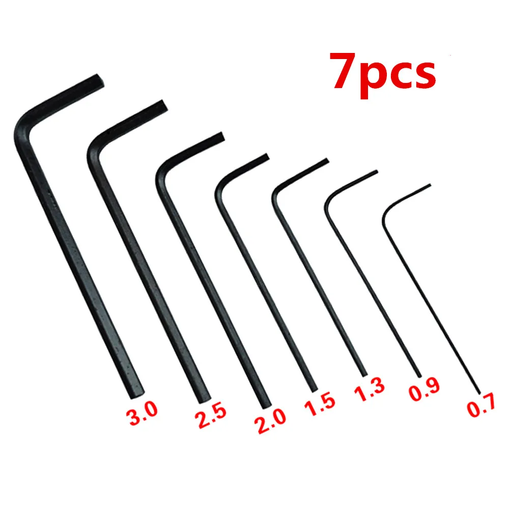 レンチ,2 0.7 0.9 1.3 3mm,1.5個,六角形,手動修理ツールセット,2.5mm-3mm