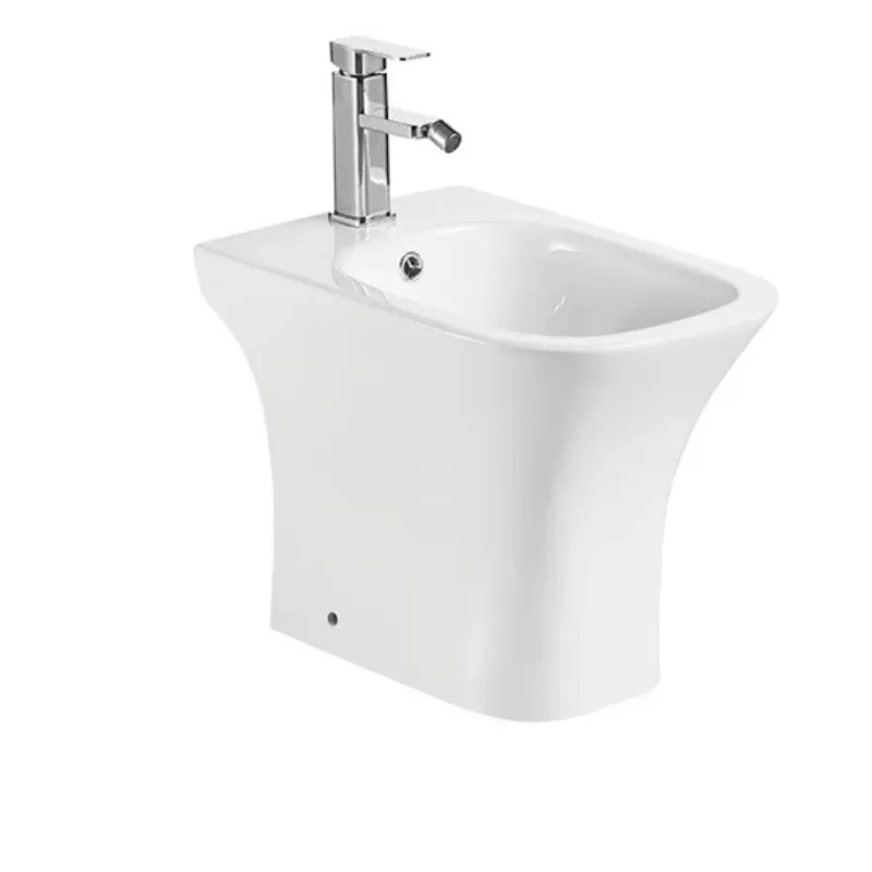 New Design Sanitary Ware Rectangular Hospital Ceramic Bathroom Muslim Bidet Wc Toilet Bidet Floor Standing Bidet