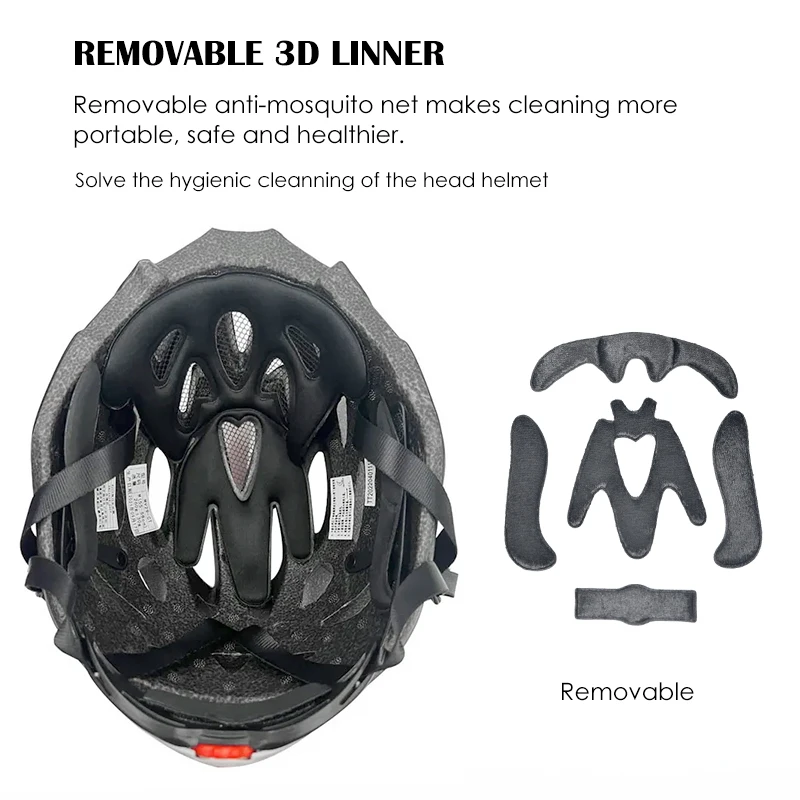 MOON Bike Helmet for Adult with Detachable Goggle Magnetic Visor Racing MTB Road Bicycle Cycling Helmet  Ultralight