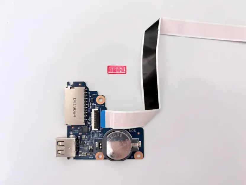 ORIGINAL STOCK USB BOARD FOR Dell  latitude3400 3500 USB BOARD 0G6V2T SD CARDER READER WITH CABLE