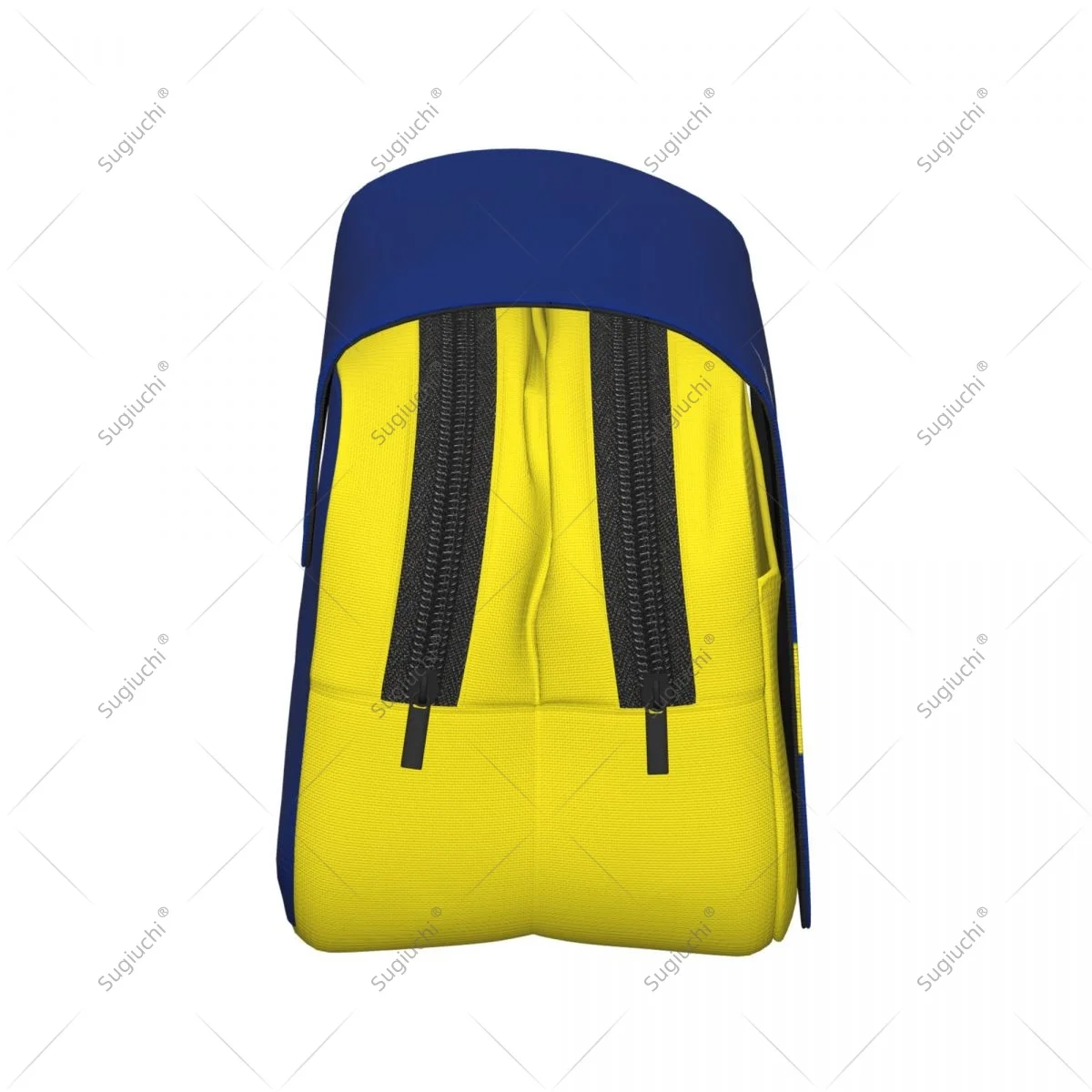 صندوق رصاص مقص أكياس ثلاثية الأبعاد علم كوراكاو طبقة مزدوجة أكسفورد القماش القرطاسية تخزين القلم #3