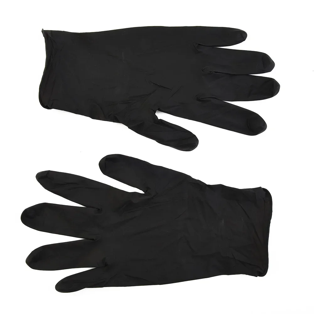 Guantes de nitrilo puro para limpieza del hogar, guantes protectores para limpieza, laboratorio, inspección, industria alimentaria, 20 unidades