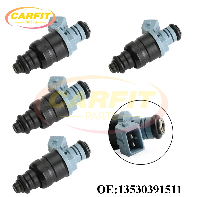 4PCS New OEM 13530391511 0391511 13537574132 Fuel Injectors For BMW MINI R52 R53 S JCW John Cooper Works 210BHP Auto Parts