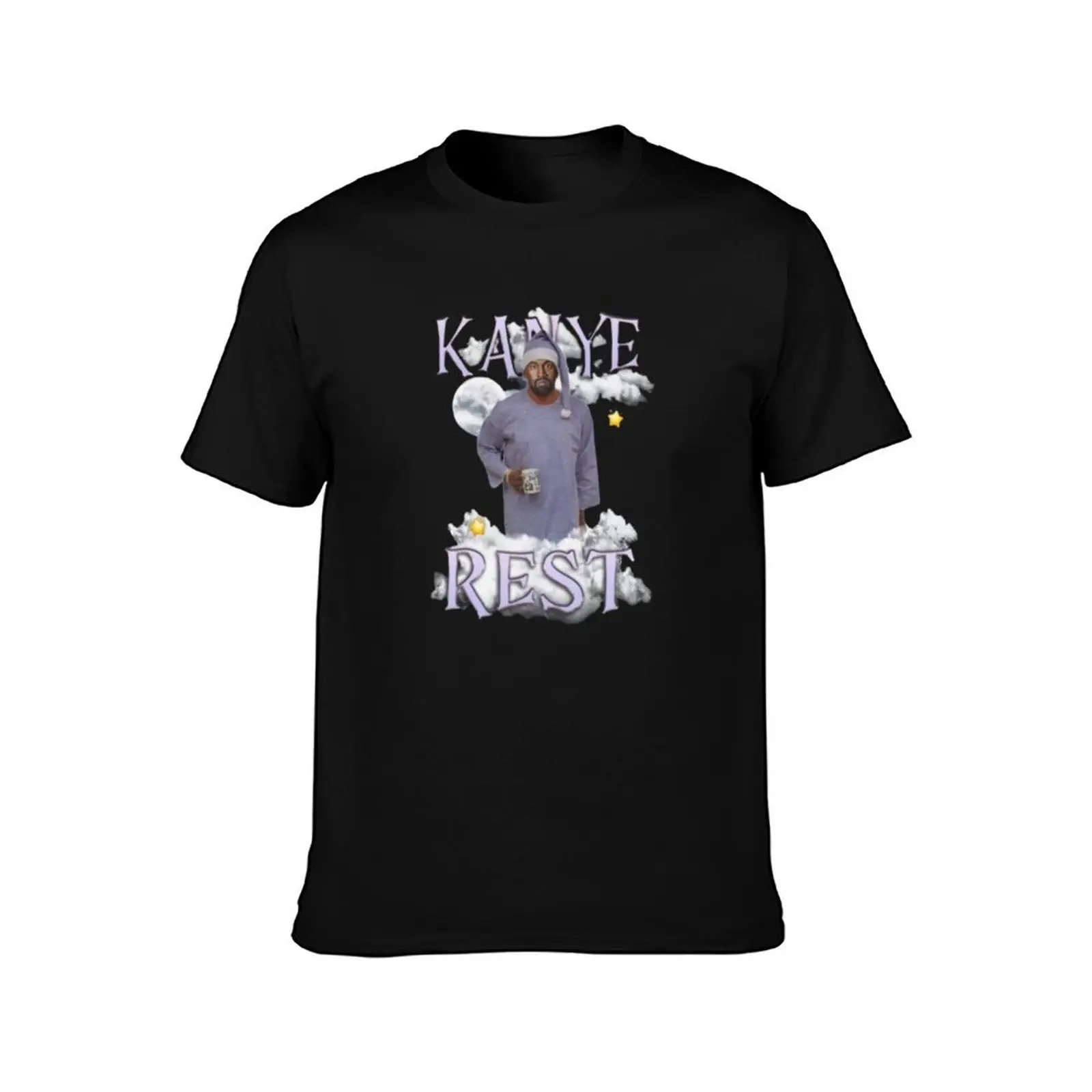 Kanye Rest T-Shirt All Weather Casual Short Sleeve T-Shirt