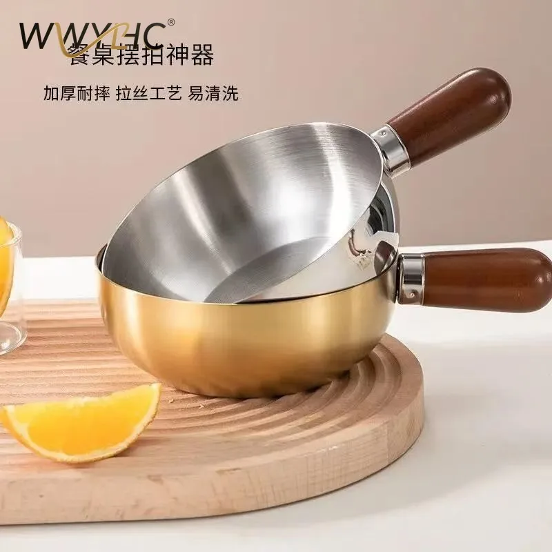 Suitable for Stainless Steel Instant Noodles, Single Person Food Snack Pot, Small Cooking, Baby Food Milk Pot