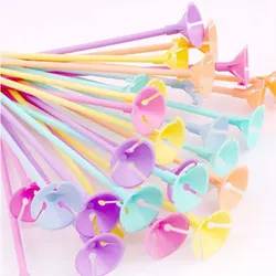 Lot de Ballons Gonflables en Latex de 32cm, 20/40 Pièces, Bâtons de Support pour ixde Mariage, Accessoires IkDecor