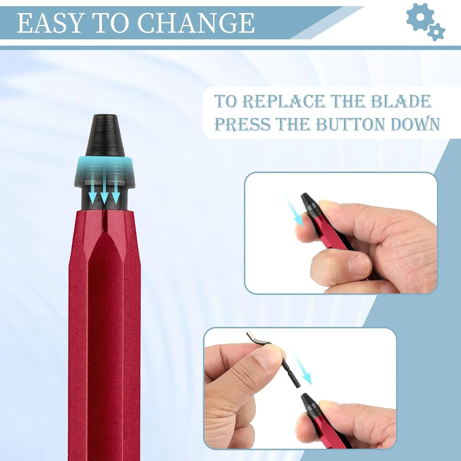 15PCS Deburring Blades Set Trimming Blade Replacement Trimming Knife Scraper for Hand Deburring Cutters for Plastic PVC Metal