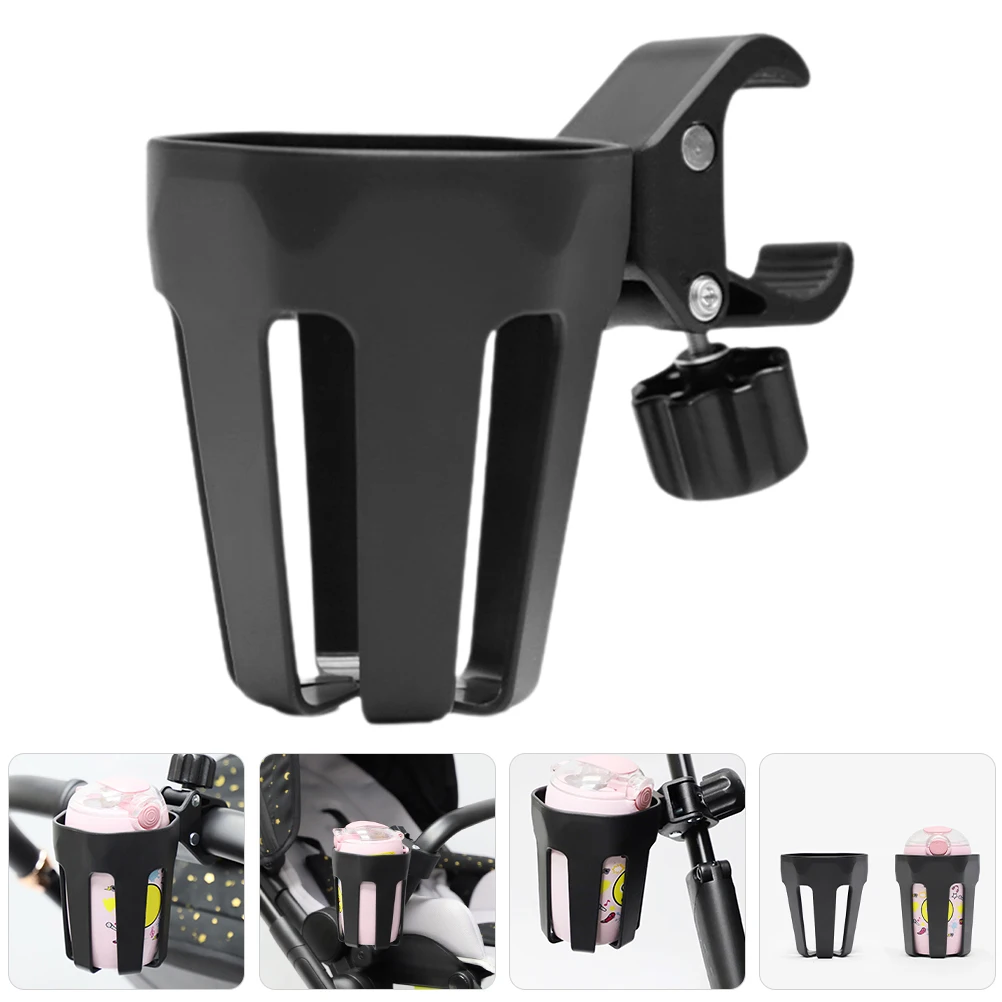 

1pcs Stroller Cup Holder Bike Handlebar Compatible Different Bottles Strong Capacity Easy Install Suitable Baby Water Coffee