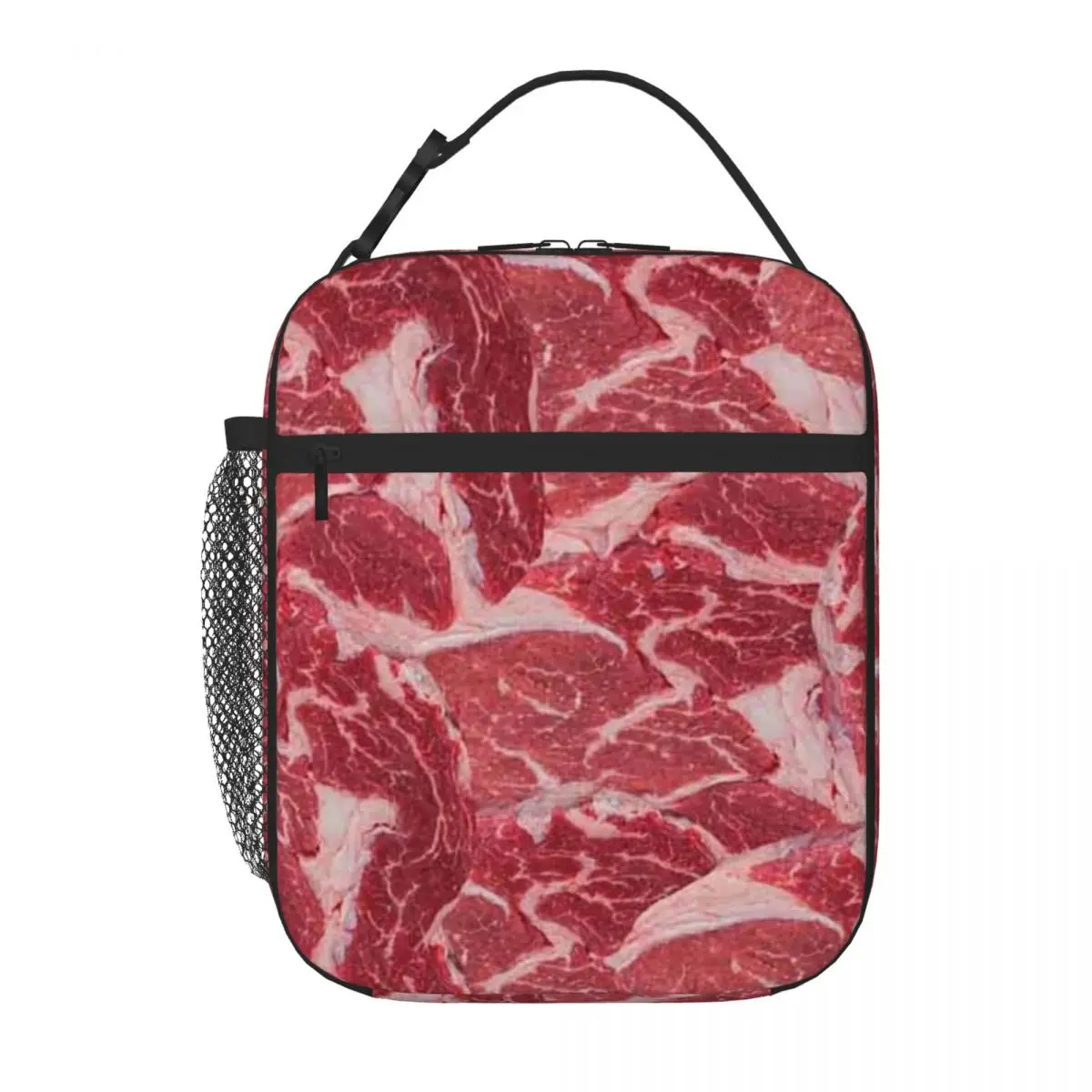 Bestselling Meat Double Deck Lunch Handbag Teen School Lunch Box Bag
