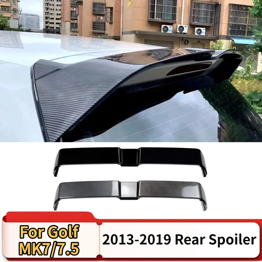 

Rear Trunk Roof Spoiler Wing Tail Air Dam Deflector Airfoil Tuning Accessories Body Kit For VW Golf MK 7 7.5 GTI R 2013-2019