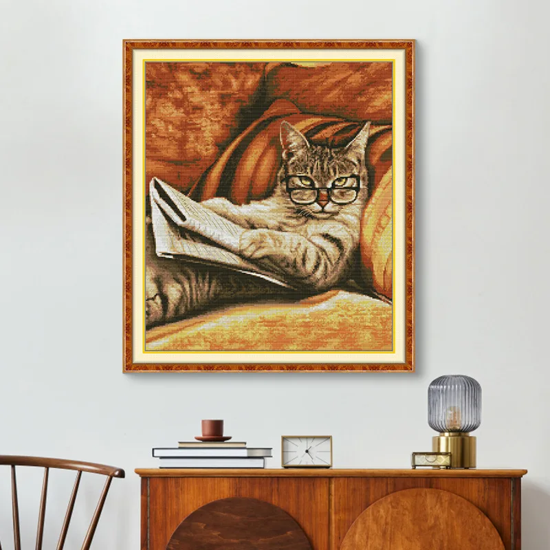 Cross stitch thread embroidery animal series DIY embroidery material package