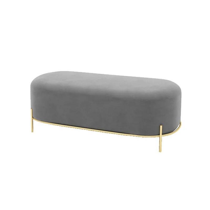 Scandinavian Shoe Bench Clothing Store Dressing Room Rest Stool Modern Living Room Sofa Comfortable Bedroom Long Seating