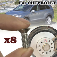 For CHEVROLET SPARK M300 Captiva C100 C140 Brake Disc Retaining Screws Countersunk Bolt 96626041 2006 2009 2010 2011 2012 2013