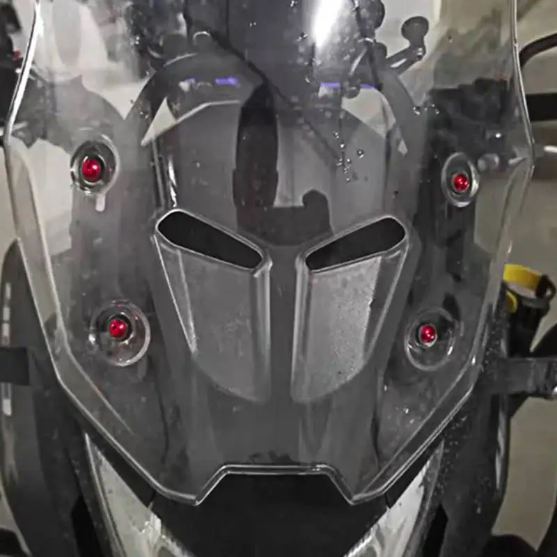 10 قطعة دراجة نارية الزجاج الأمامي مسامير الربط المكسرات السحابة عدة CNC الألومنيوم دراجة نارية تصاعد M5 x 15 مللي متر