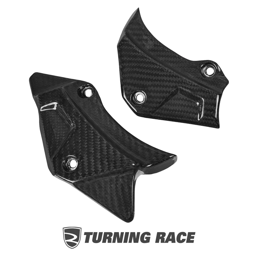 Z650RS Front Frame Covers Motorcycle Carbon Fiber Fairings Front side Fairing For Kawasaki Z650 RS 2022+ Accessories