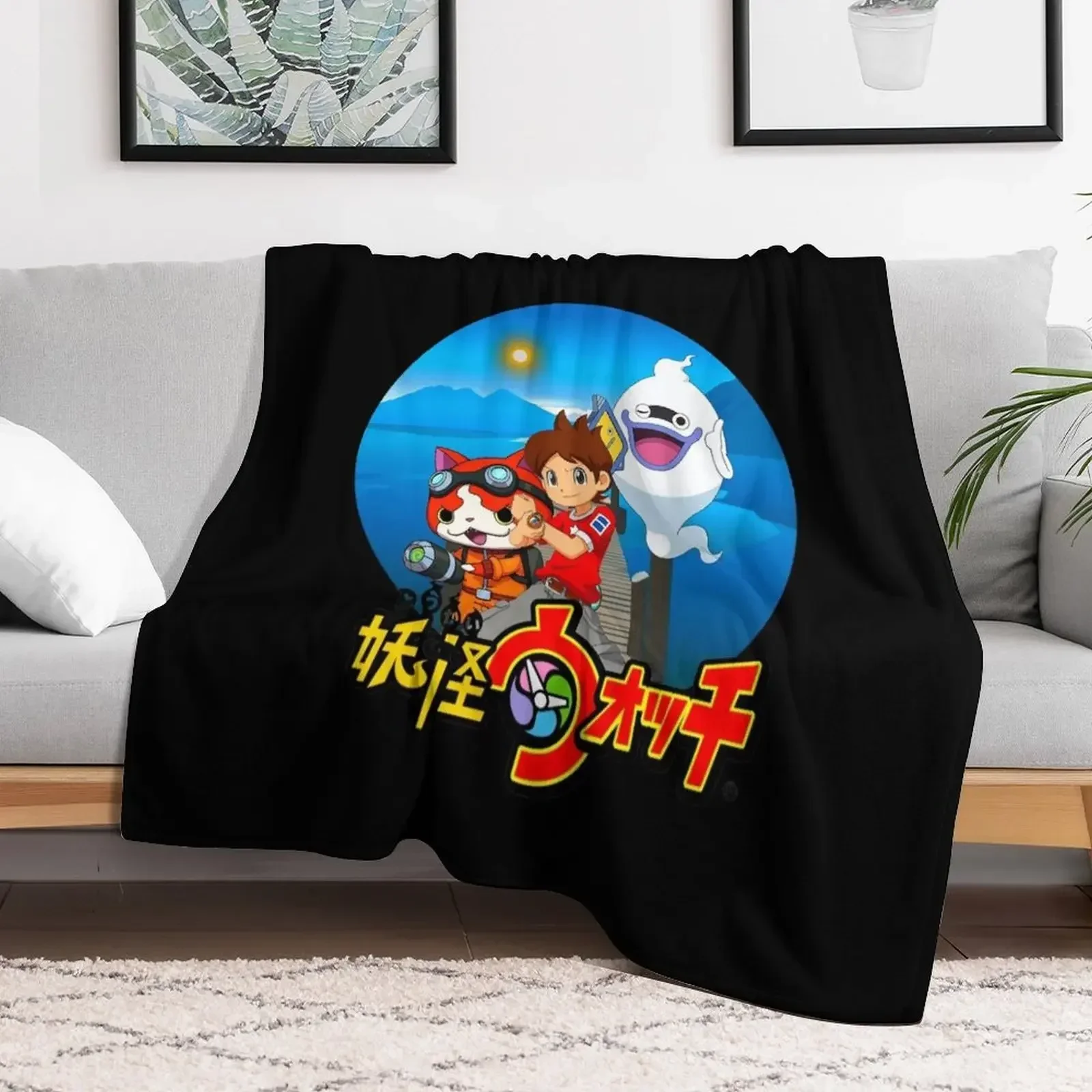 

yokai-watch Throw Blanket Winter beds for babies Blankets