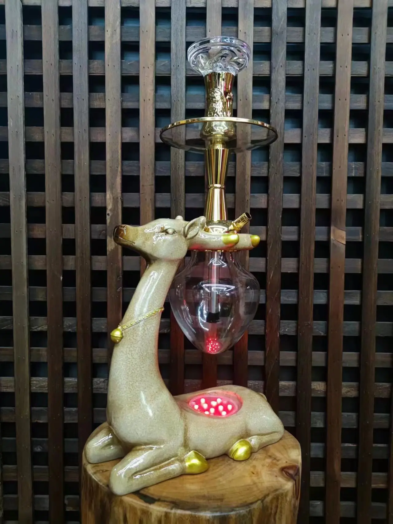Arabic hookah complete set of bars, golden eagles, hookah craft, resin smoking pot, hookah