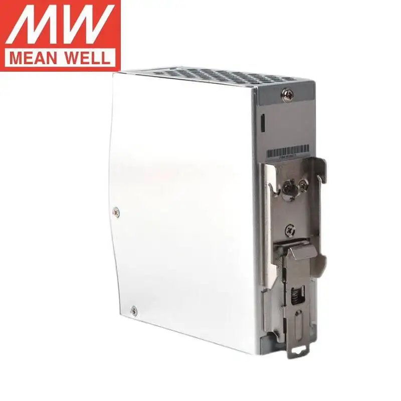 MEANWELL WDR-120-12 12V 10A 120W Single Output Industrial DIN RAIL Power Supply  Single and two phase wide input range Brand New