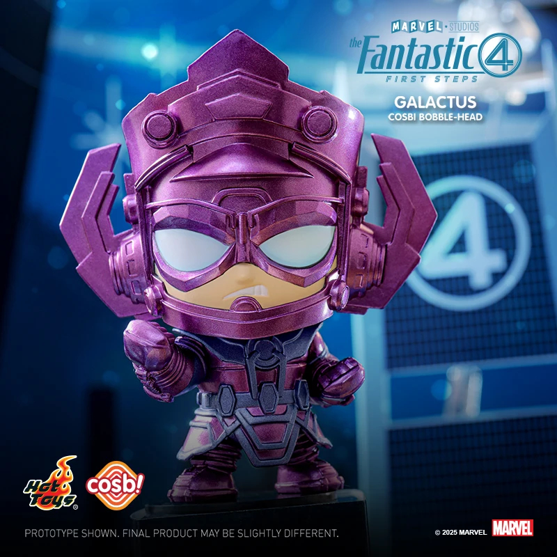 

Горячие игрушки, мини-слепая коробка, Marvel Studios, фантастическая 4, первые шаги, Косби, Коллекционная игрушка с качающейся головкой, модная декоративная модель