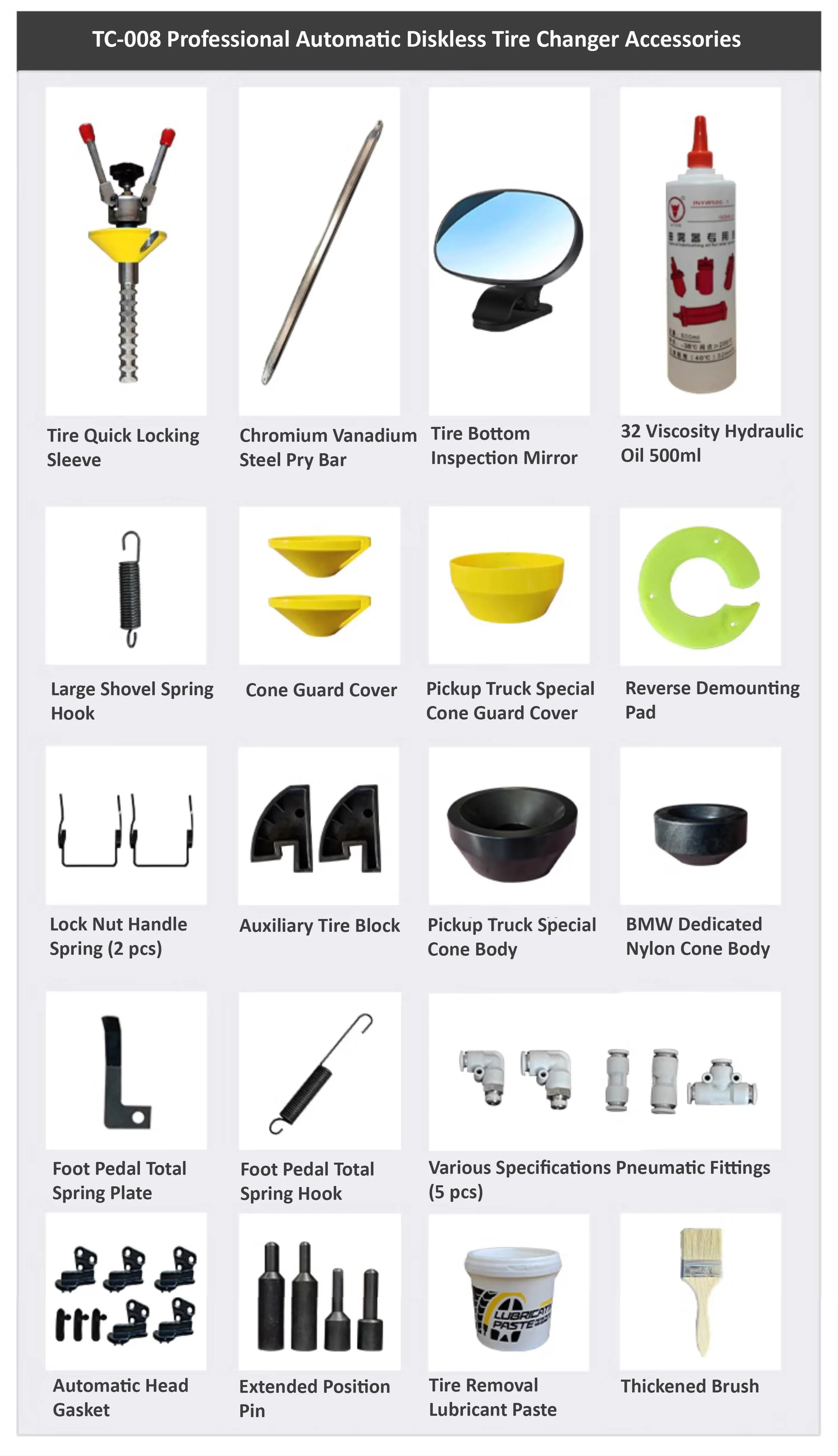 Tricar Hot 28 Inch Fully Automatic Tyre Changer Non Destructive No Scratching  With CE  No Disc Swing Arm Tire Changer