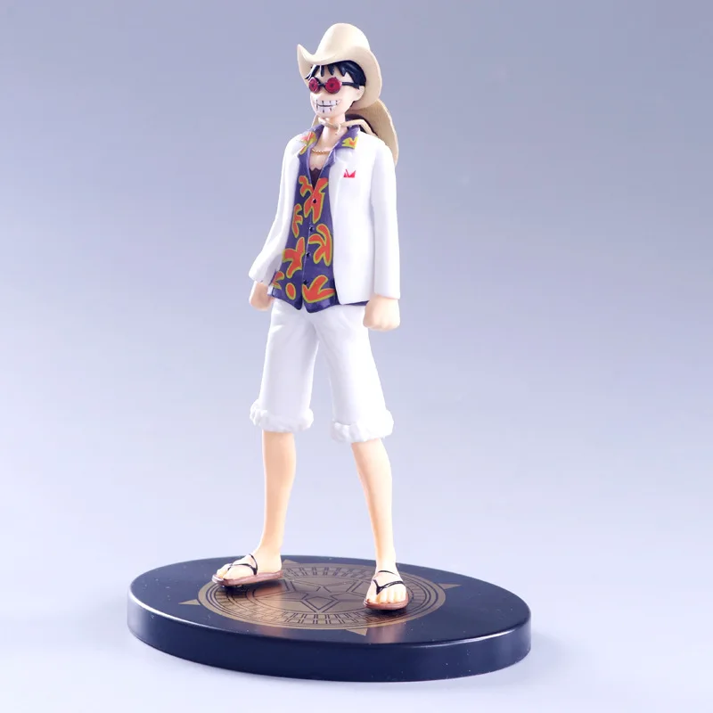 Cute Anime One Piece Film Gold Luffy Casual Ver. PVC Action Figure Game Statue Collectible Model Kids Toys Doll Gifts 17cm