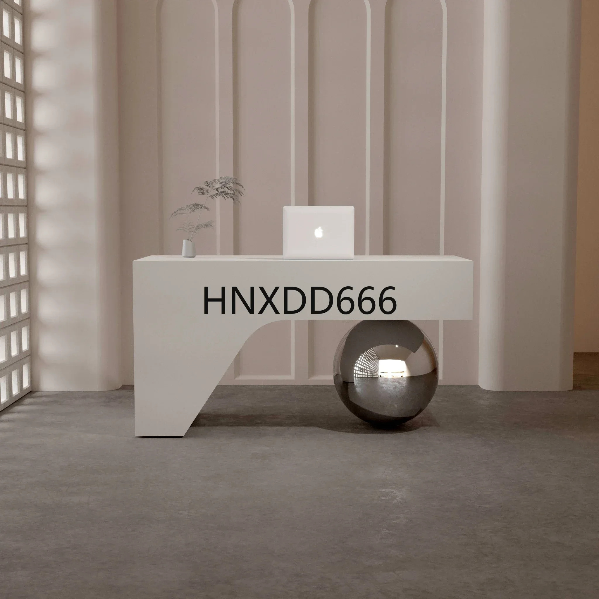 

Касса для магазина одежды Стойка регистрации с креативной краской Стойка регистрации специальной формы Салон красоты Арт-бар