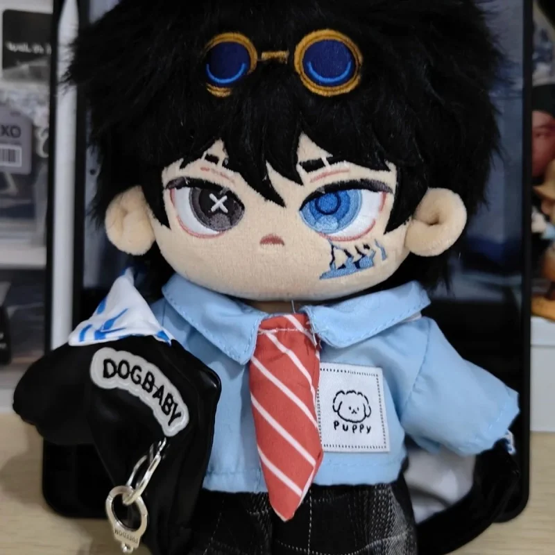 Anime Ganji Gupta Batter Identity Ⅴ Cosplay 20cm Nude Doll Cotton Plush Toy Stuffed Soft Plushie 7881