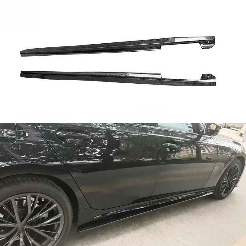

Suitable for 19-21 3 Series G20 G28 Carbon Fiber Side Skirt Skirt Surround Modified Car Body Kit