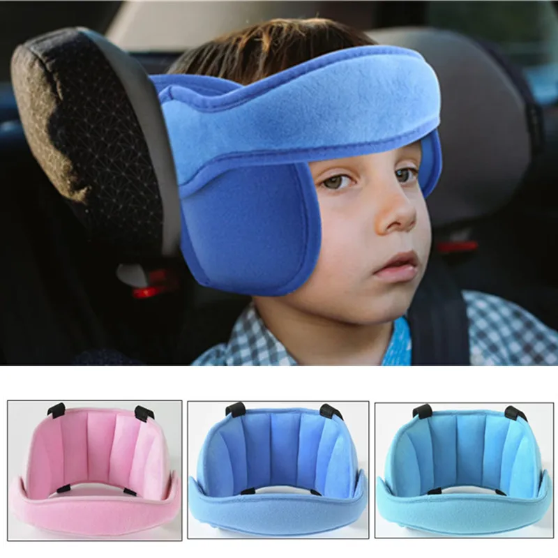 Kid Head Fixing Belt Car Baby Head Strap Child Car Baby Safety Pillow Head Belts Body Supports Support Kids Car Fastening Belt