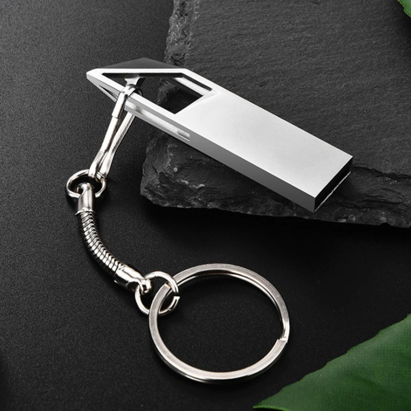 แฟลช Drive2GB โลหะสี USB2.0ความเร็วสูง4GB 8GB 16GB 32GB ฟรีสลักโลโก้ได้ตามต้องการ