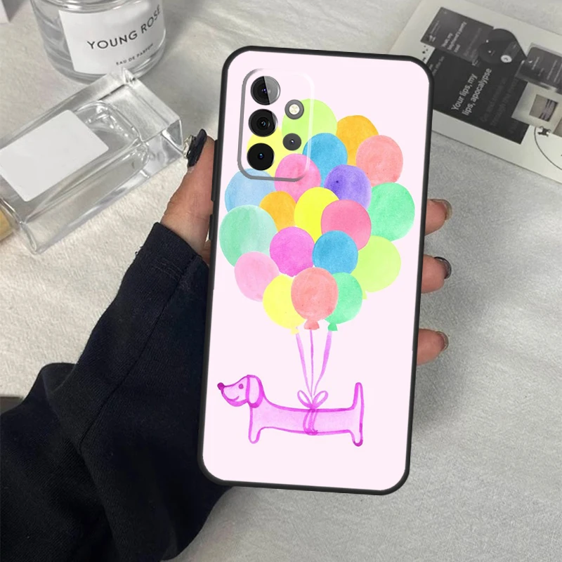 Dachshund Teckel Dackel Dog For Samsung Galaxy A52 A42 A32 A22 A12 A13 A23 A33 A53 A51 A71 A14 A24 A34 A54 Phone Case