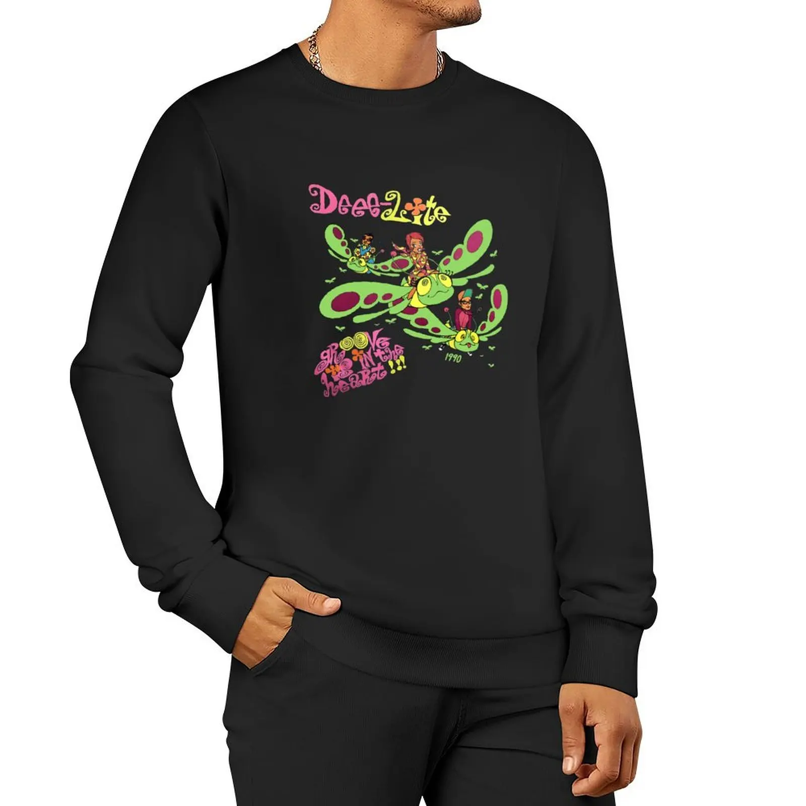 

Deee lite t-shirt - groove edition Pullover Hoodie men's clothes winter clothes oversize sweatshirt