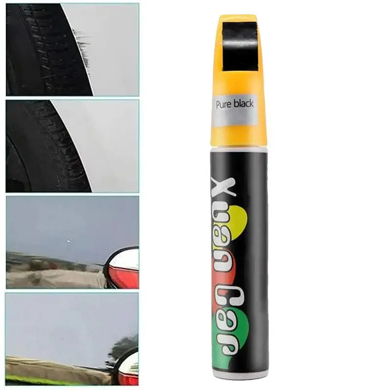 Car Scratch Remover Pen 12Ml Waterproof Quick Dry Auto Scratch Repair Tools Colored Repairing Supplies For Minor Scratches