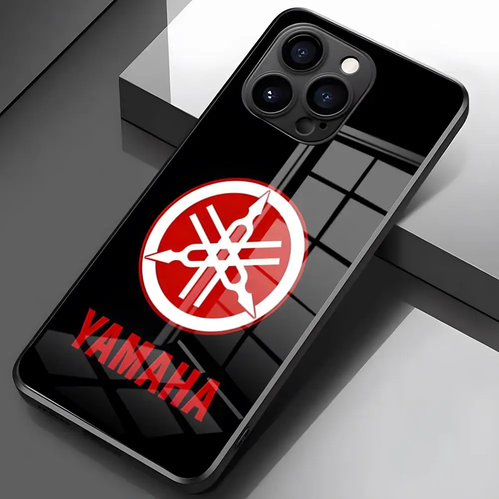 حافظة لهاتف آيفون 17 برو ماكس 16 15 14 برو ماكس 13 11 X Xs Xr 8 7Plus غطاء زجاجي