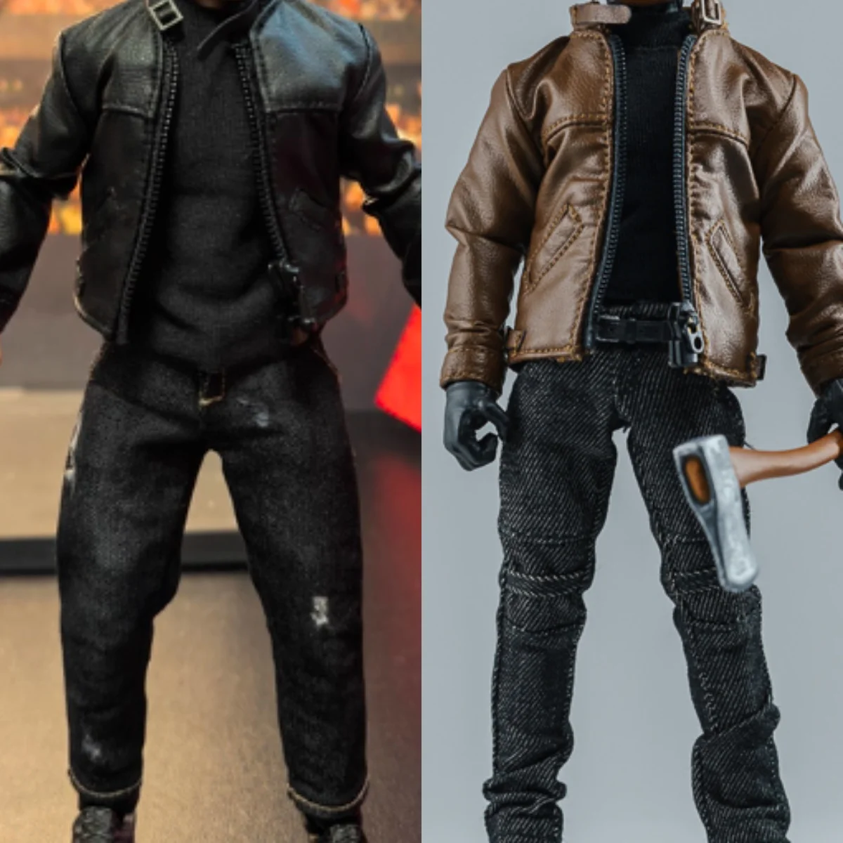 

【Only Clothes】1/12 Scale One Piece Roronoa Zoro Cloth Shirt Red-white Splicing Short Sleeves T-shirt for 6" Action Figure Body