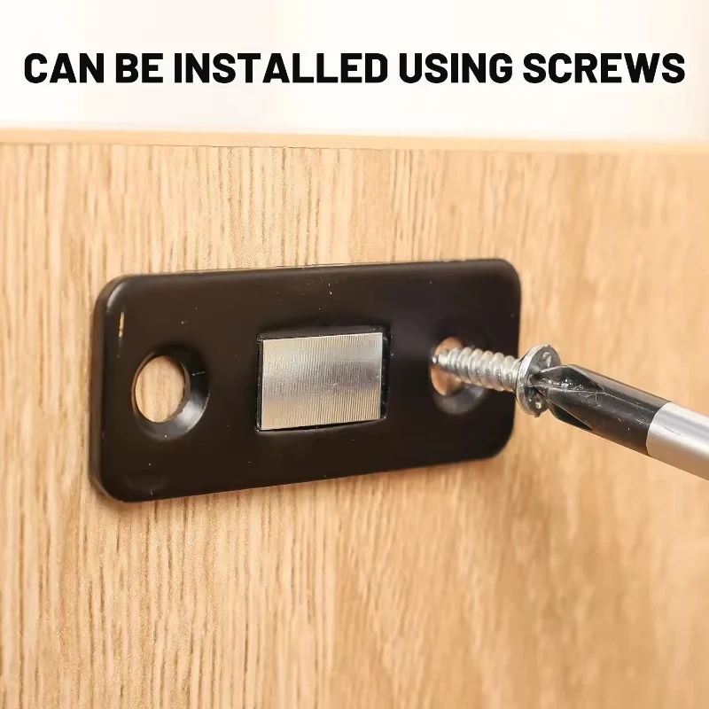1-30 sets of sturdy magnetic door closers, versatile applications, easy-to-install magnets for metal, stylish wardrobe drawers