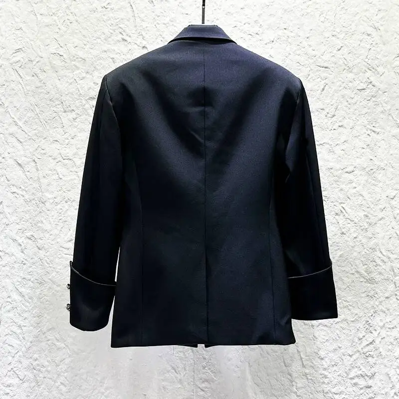 WVGA Spring Autumn New Men Personalized Rock Heavy Metal Tassel-decorated Stylish Jackets Stage Performance Design Blazer W26275