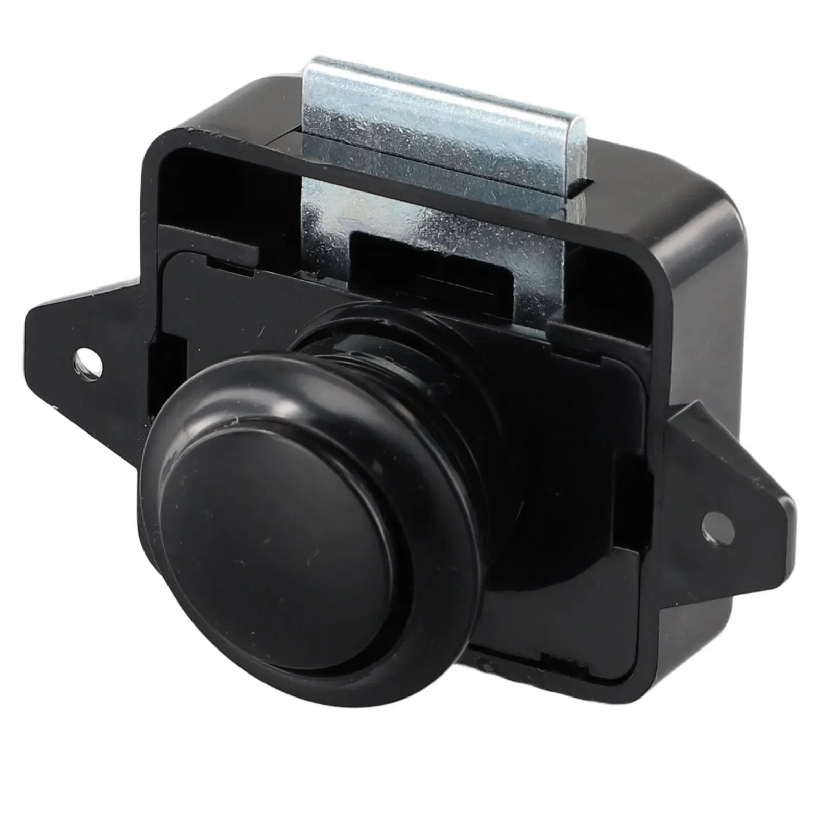 Home Renovation Button Catch Lock Black Brand New High Quality Zinc Alloy New Type With Handle Button Type Ship