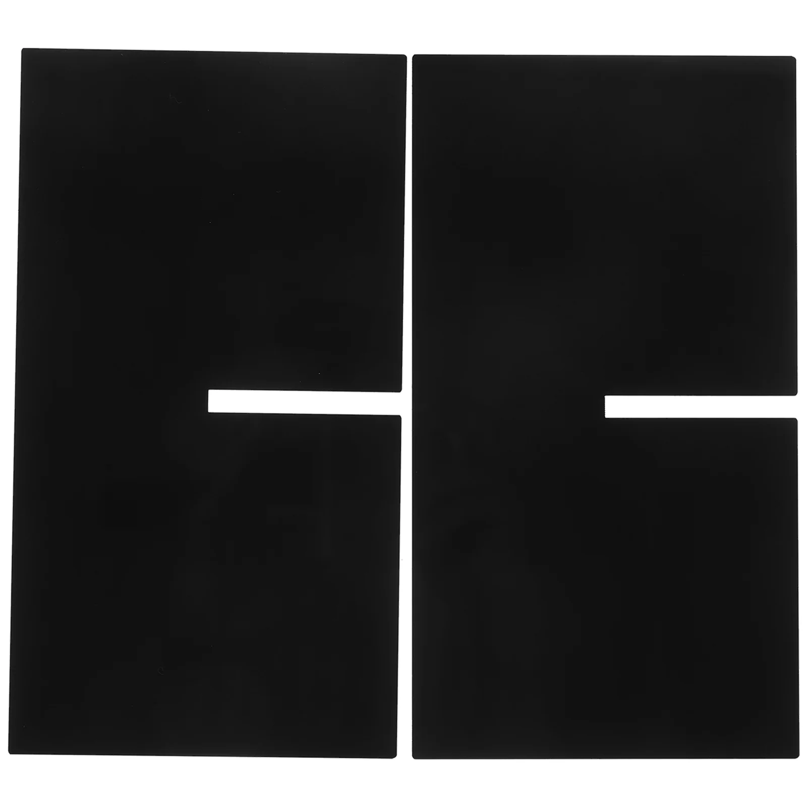 Desktop Bookshelf Stand Display Recipe Textbook Stable Base Reading Shaped Black Bible Holder for