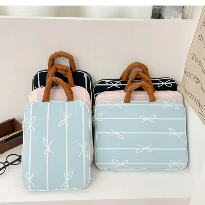 Korean version Tablet Pouch For Ipad Pro11 Air6 10.9 10.5 Macbook Air13.6 13.3 Pro14 Inch Huawei Samsung Dell Laptop Handbag