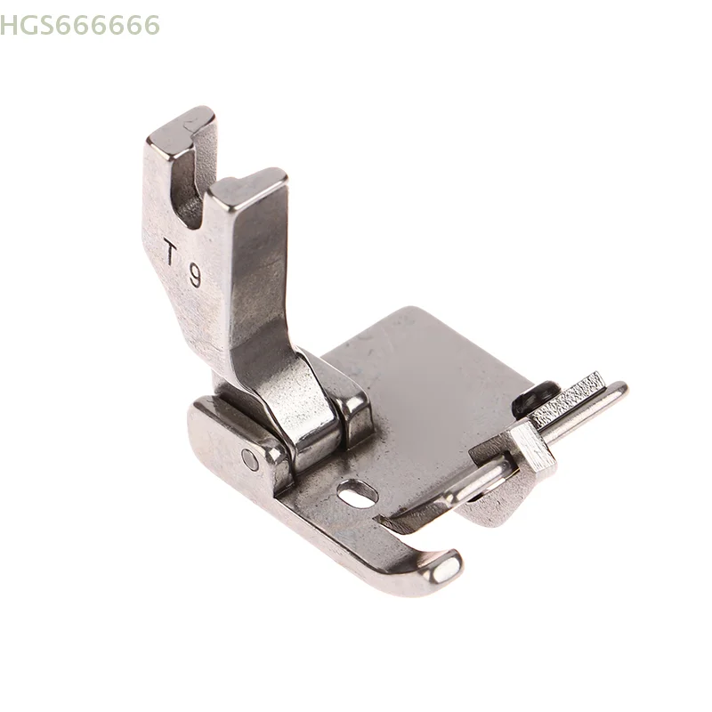 

1Pc T9 universal presser foot Adjustable Edge Guide Hemmer Presser Foot For Industrial Lockstitch Sewing Machine Accessories