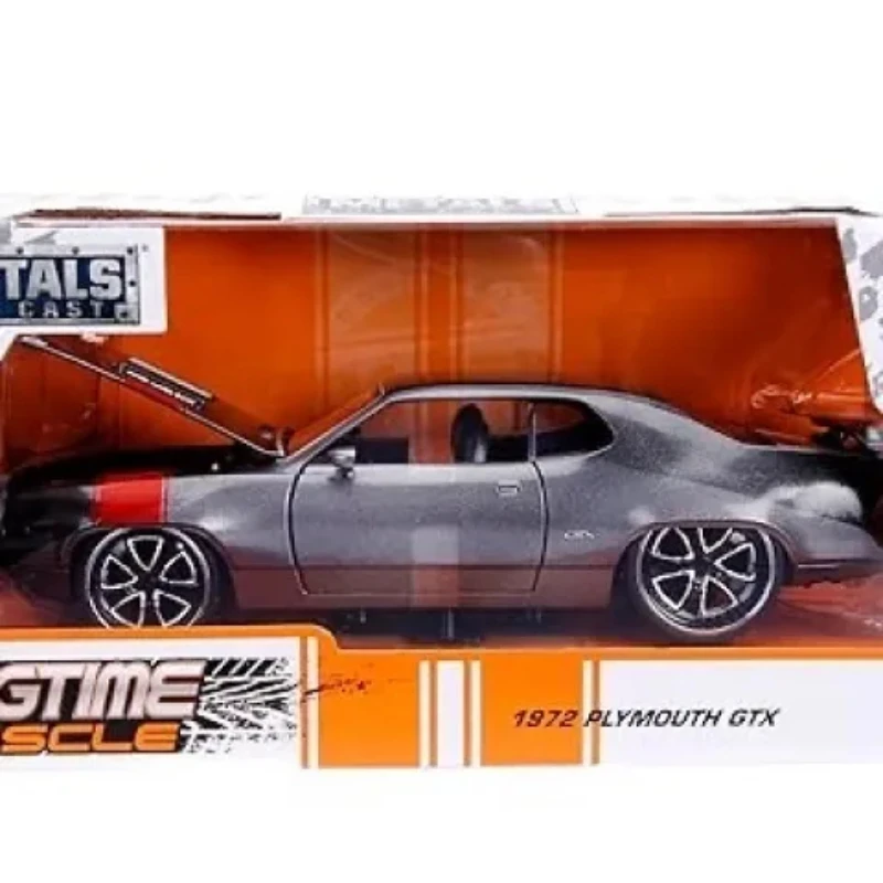 

1:24 1972 Plymouth GTX High Simulation Diecast Car Metal Alloy Model Car Toys for Children Gift Collection J358