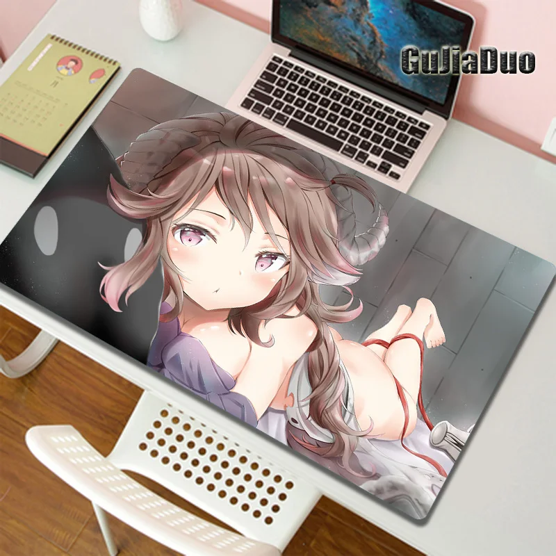 

Eyjafjalla Arknights 80x40 Extra Large Sexy Anime Girls Mouse Pad Gamer Computer Table Desk Mat Gaming Accessories Kawaii Carpet