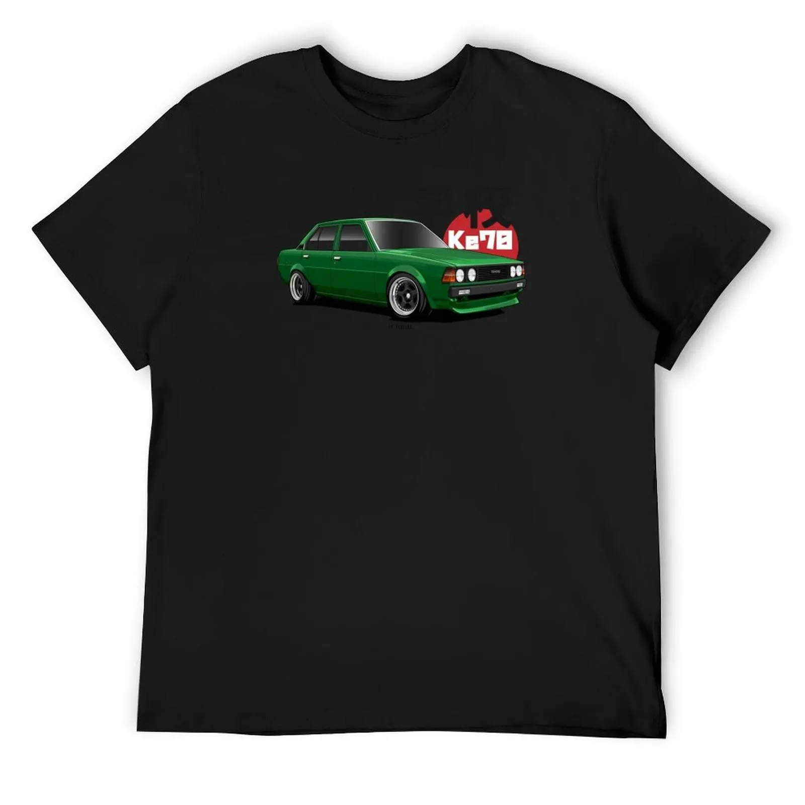 

Corolla Ke70 T-Shirt custom t shirt anime T-shirts man luxury clothes men