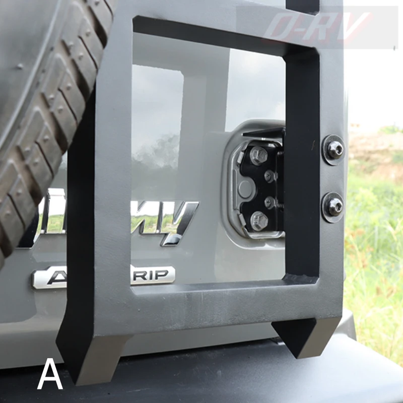 For SUZUKI Jimny JB64 JB74 Off Road 4x4 Car Accessories Aluminum Tailgate Climbing Ladder Tailgate Climbing Luggage Rack Ladder