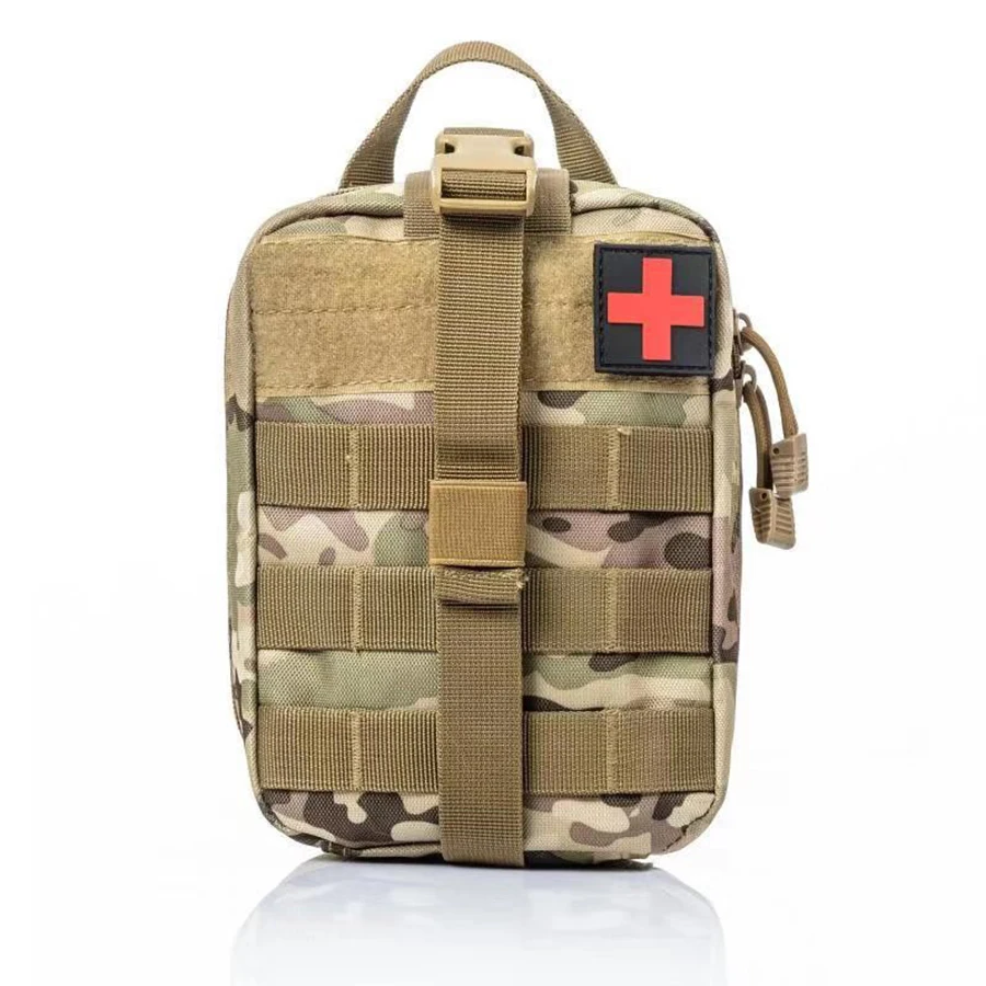 Kit di pronto soccorso tattico Borsa medica Emergenza Caccia esterna Auto Strumento di sopravvivenza da campeggio EDC Pouch Organizer