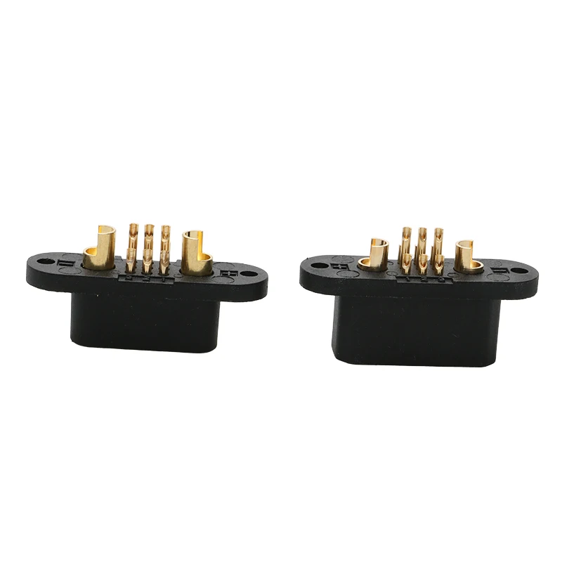 5Pair Power Battery 2+9P Connector DC 500V 25A/3A Male Female Plug High Current Gold Plating Terminal for RC Drone LED Connect