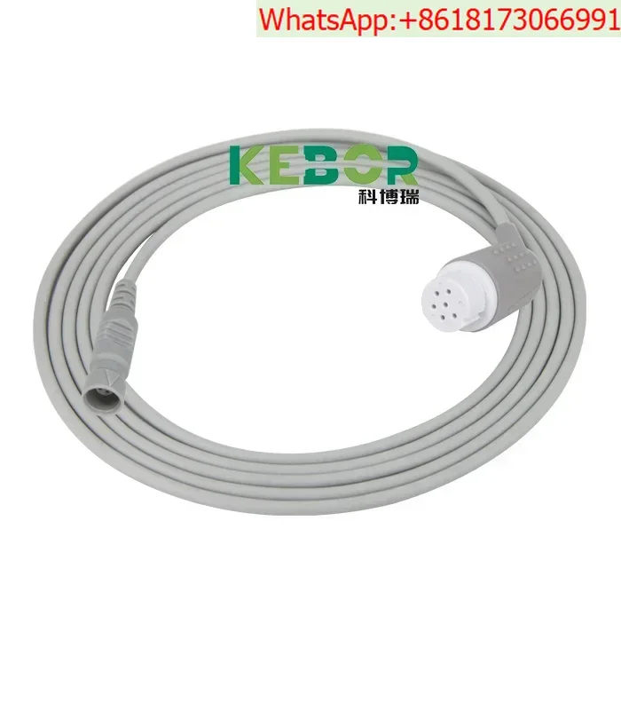 Invasive blood pressure cable to Edward/Braun/ pressure sensor cable connection line
