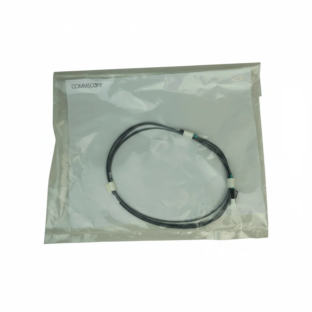 CommScope FEXLCLC42-EXF005 كابل تصحيح الألياف LazrSPEED OM4 بطول 5 أقدام - 2 ألياف - LC إلى LC - دوبلكس - رافعة - رمادي