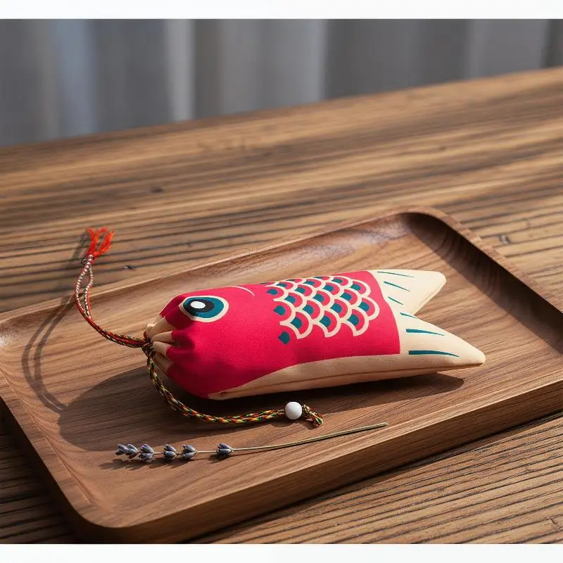 NEW Koi Carp Blessing Bag Pendant Hanfu Decoration Graduation Gift Lucky Pouch Sachet Jewelry Bags Coin Purse